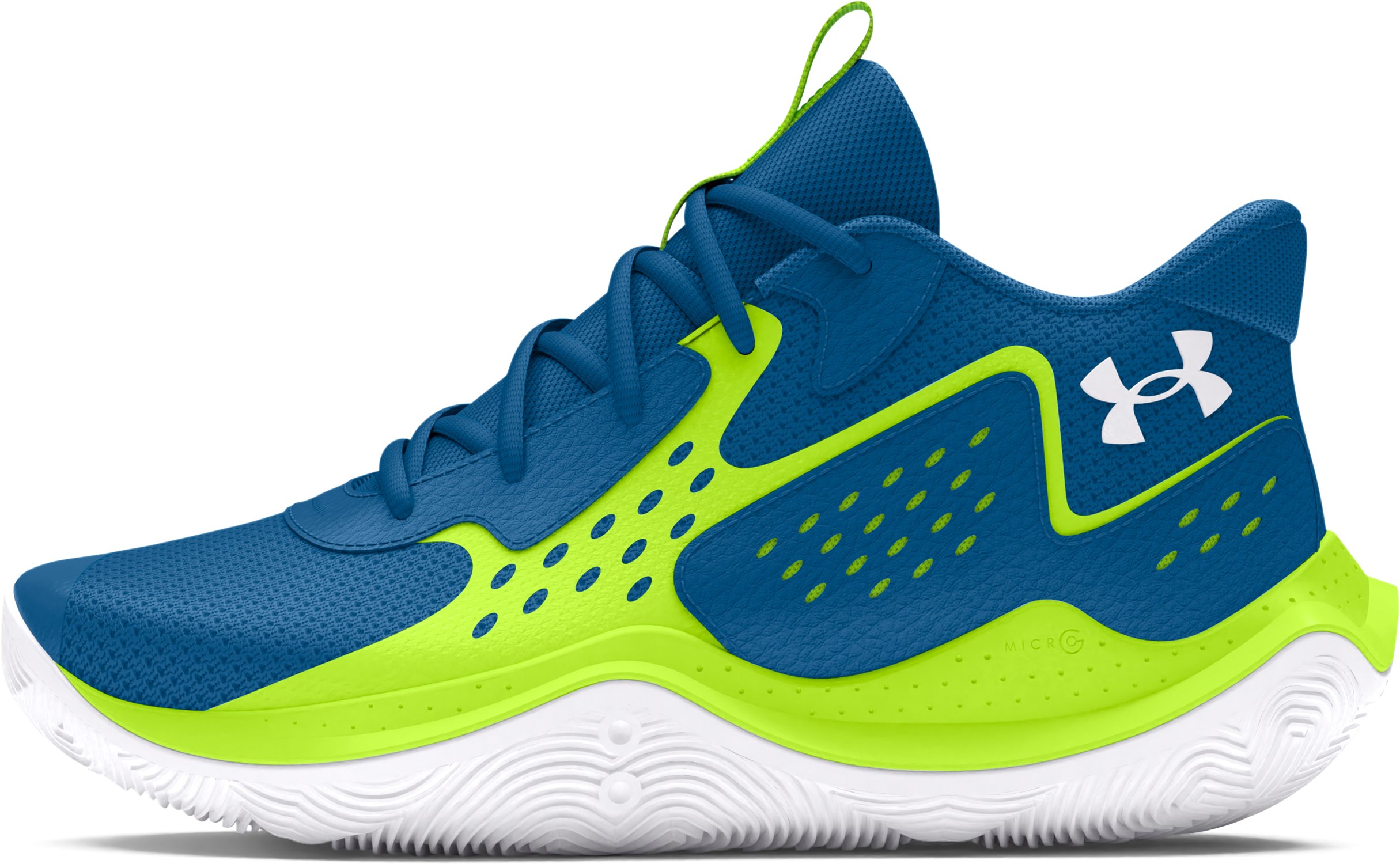 UA Jet '23 Grade School Basketball Shoes 18