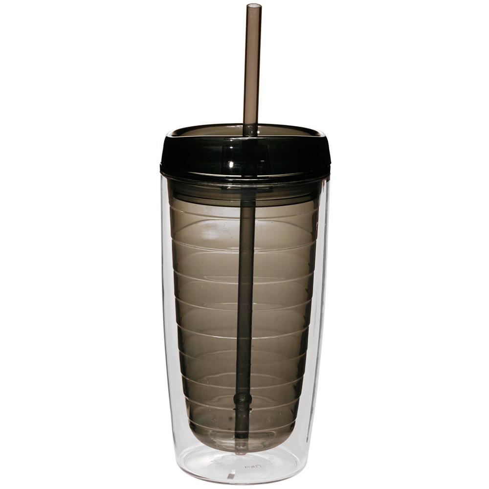 Econo 16 oz Double Wall Tumbler With Lid And Straw 5