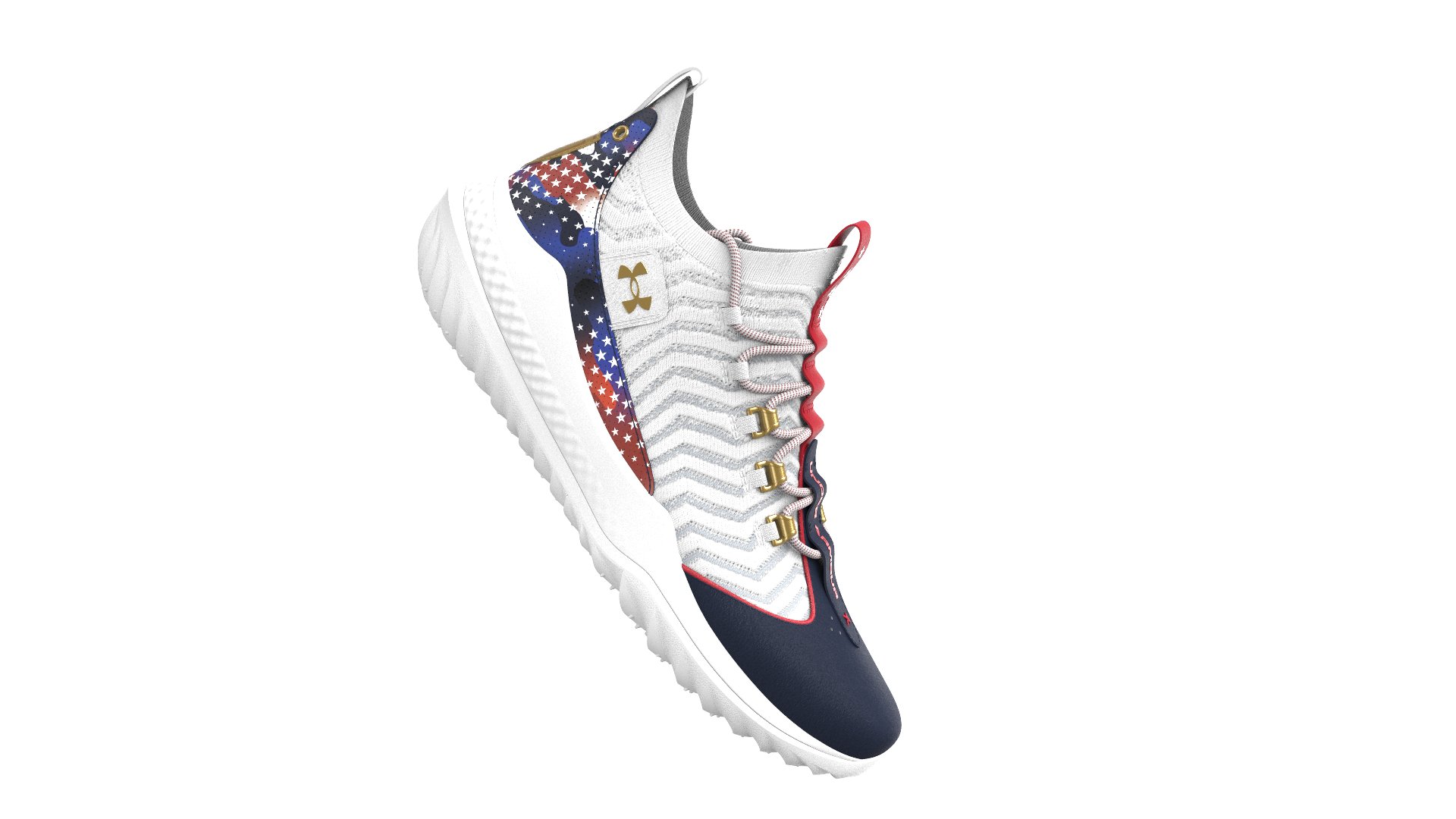 UA Harper 9 Turf USA Men's Baseball Shoes 2