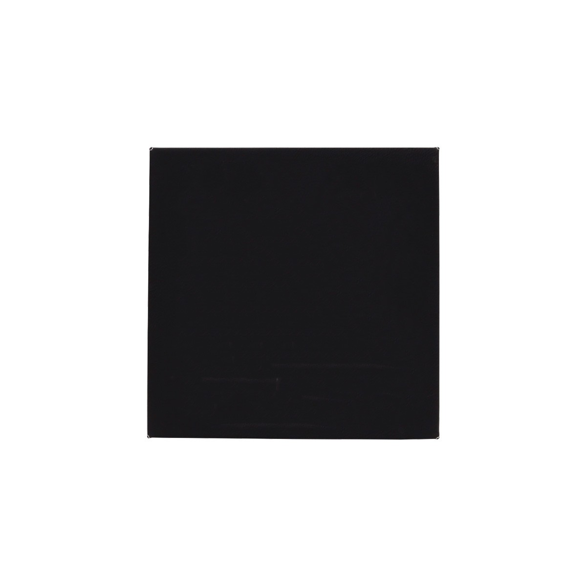 10" x 10" Black/Silver Leatherette Wall Decor 2