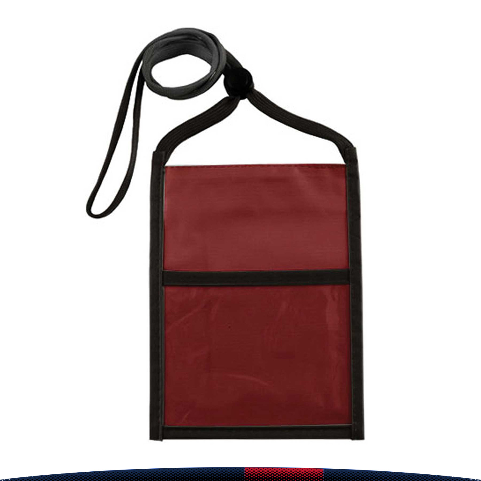 Two Tone Double Window Pouch 17