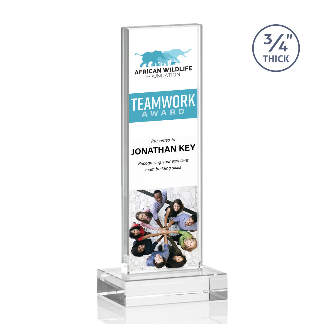 Hathaway VividPrint™ Award - Clear 10