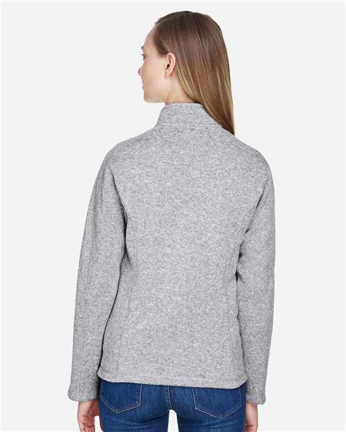 Women's Bristol Full-Zip Sweater Fleece Jacket - DG793W 11