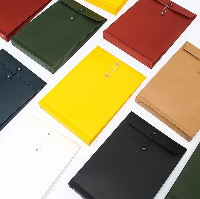 Kraft String Envelope File Folder 5