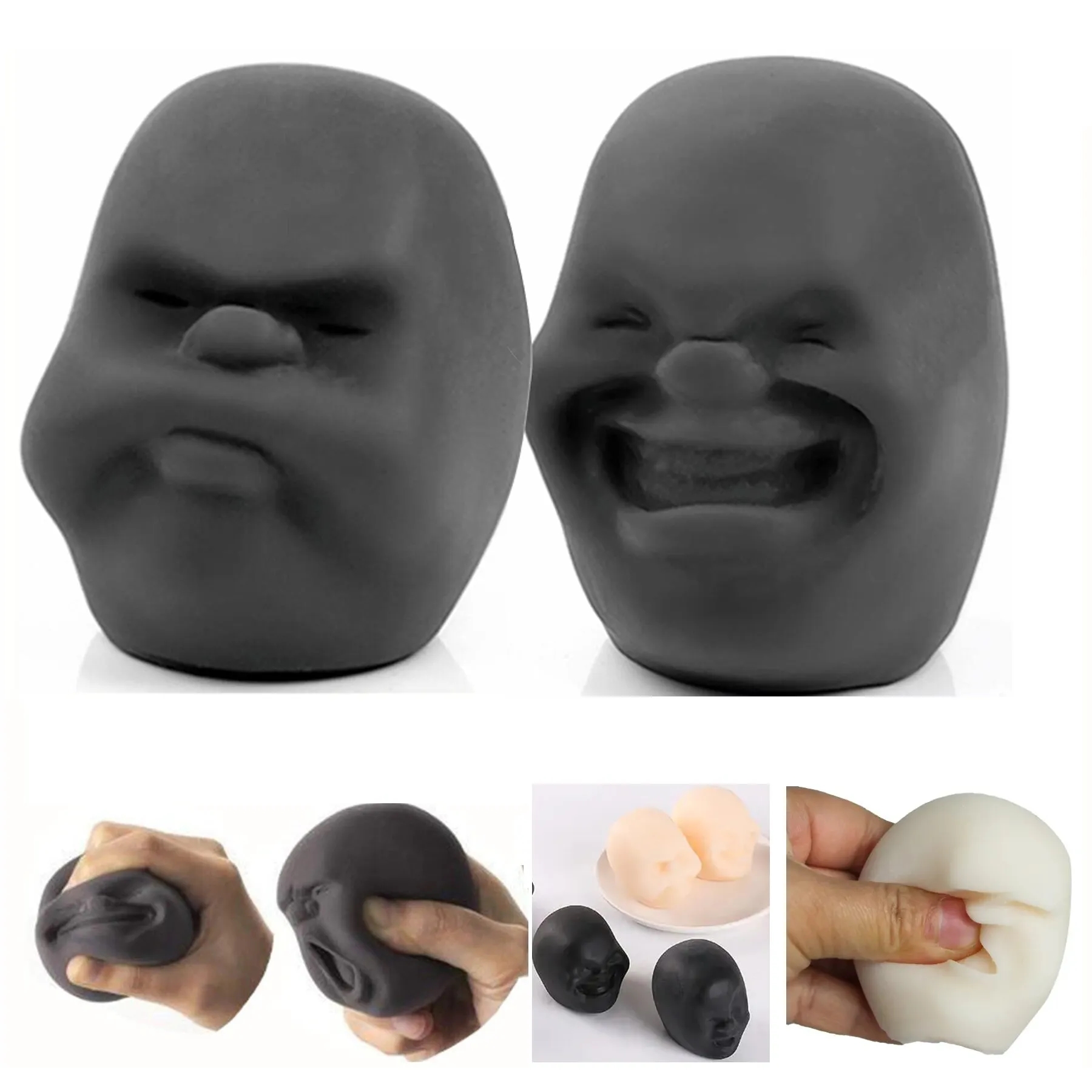 Funny Human Face Emotion Stress Ball 7
