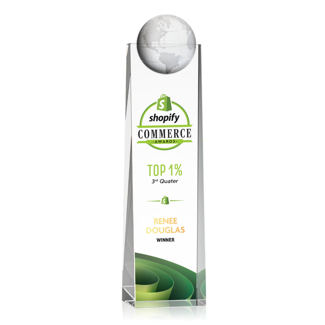 Sherbourne Globe VividPrint™ Award 8