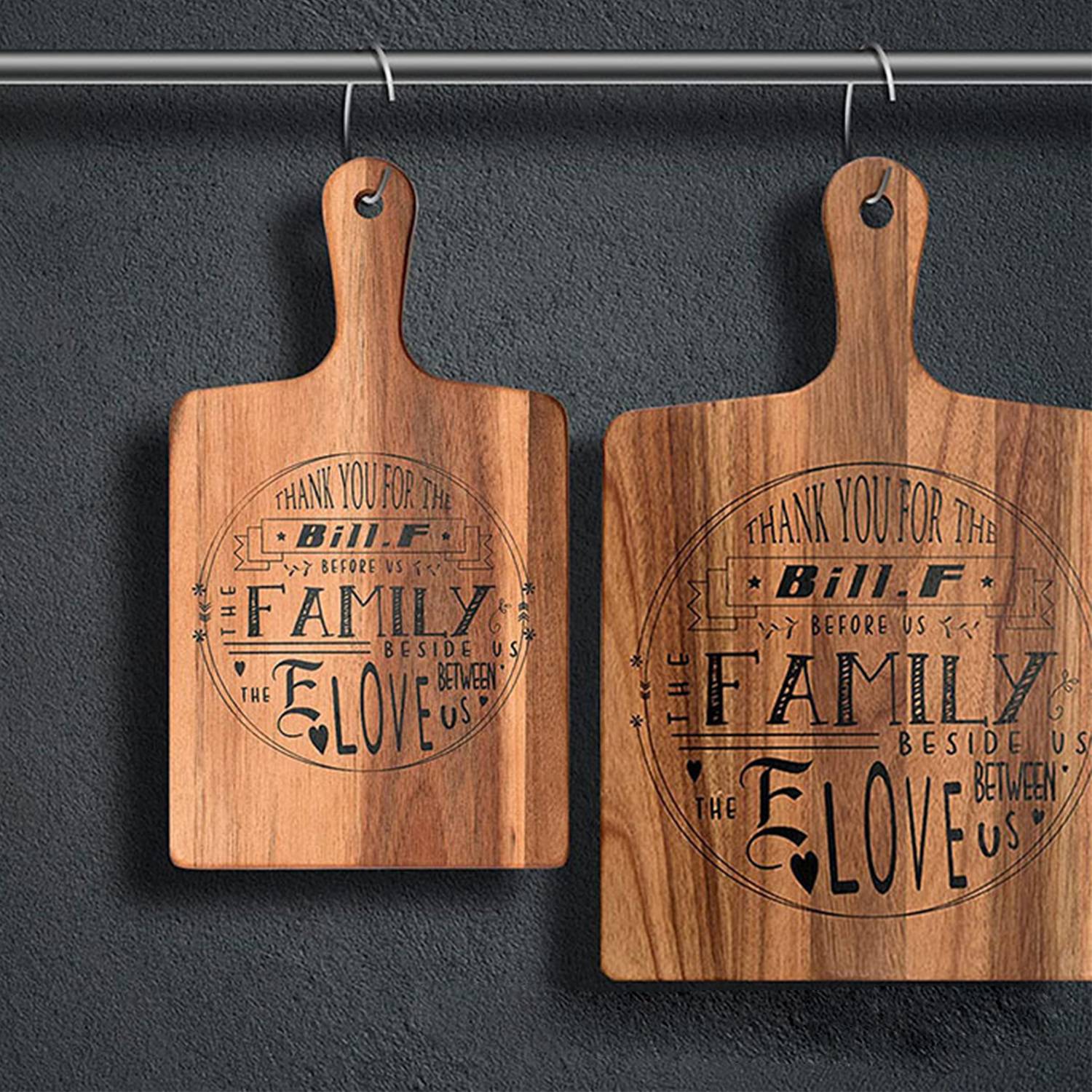 Acacia Wood Food Tray Cutting Board 4