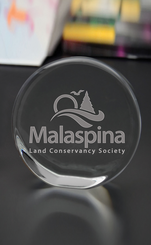 Standing Disk Paperweight 2