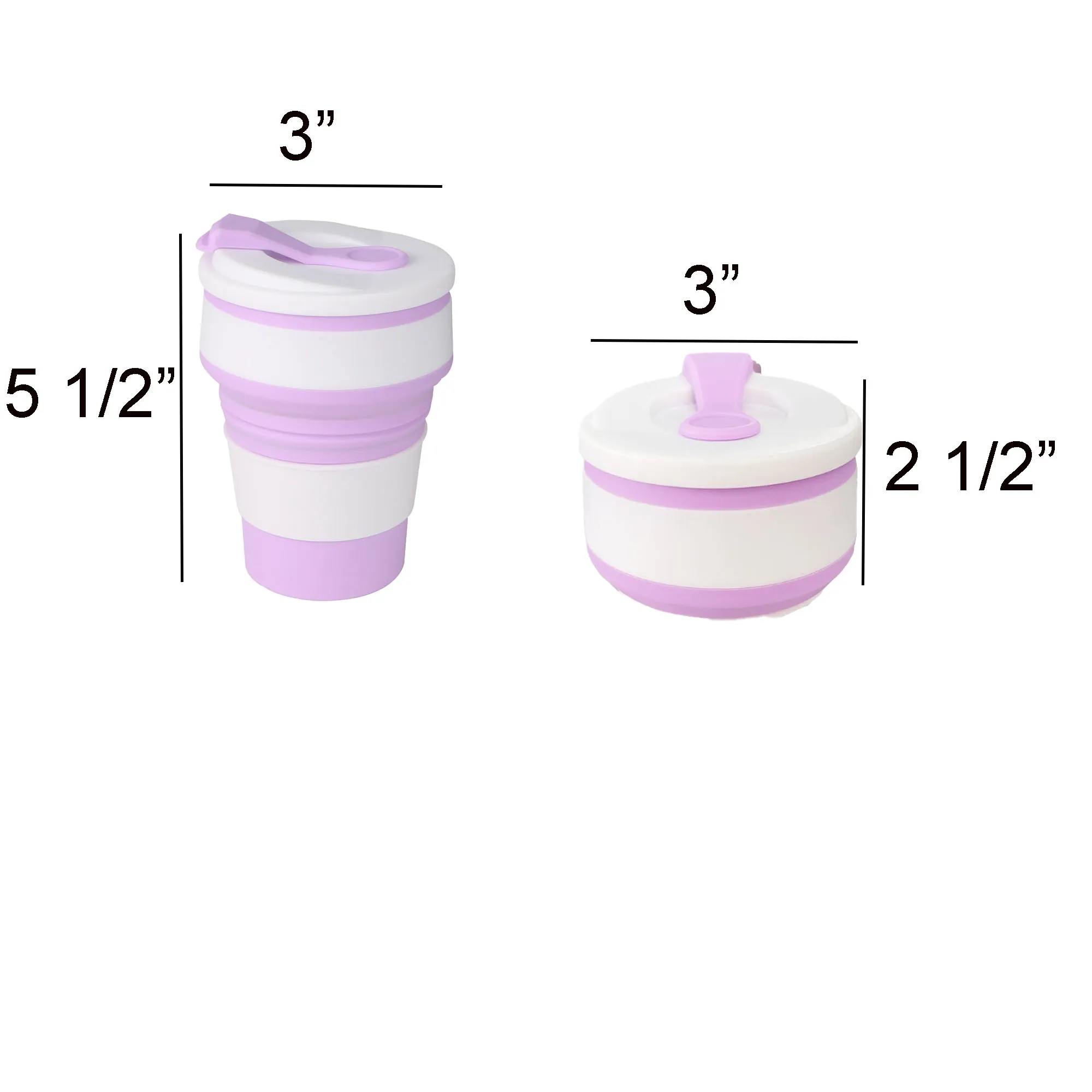 Spot Outdoor Portable Silicone Collapsible Cup 3