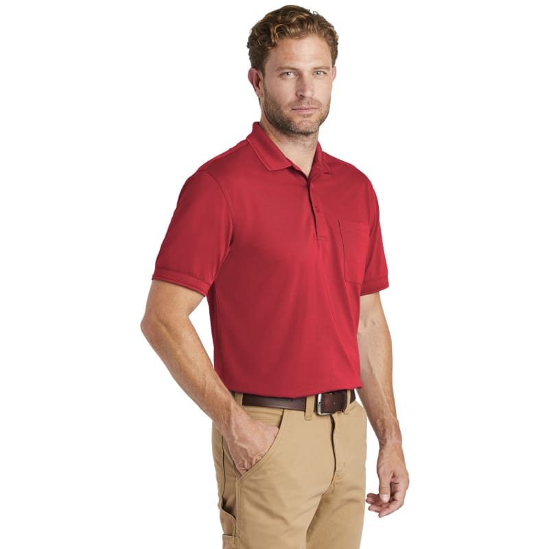 CornerStone Industrial Snag-Proof Pique Pocket Polo. 15