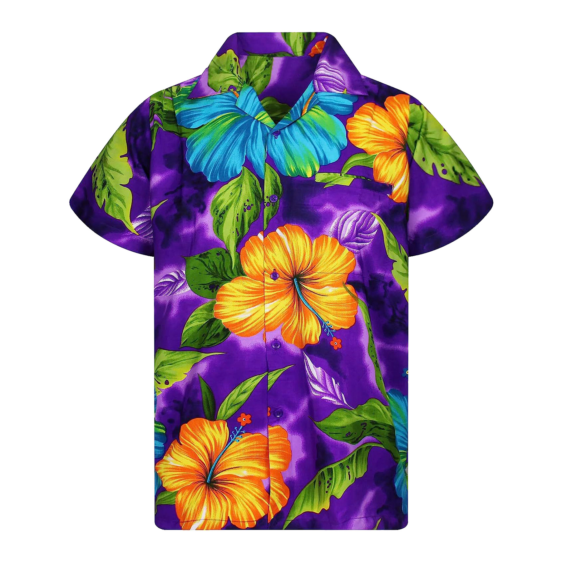 Mens Hawaiian Short Sleeve Shirt 16