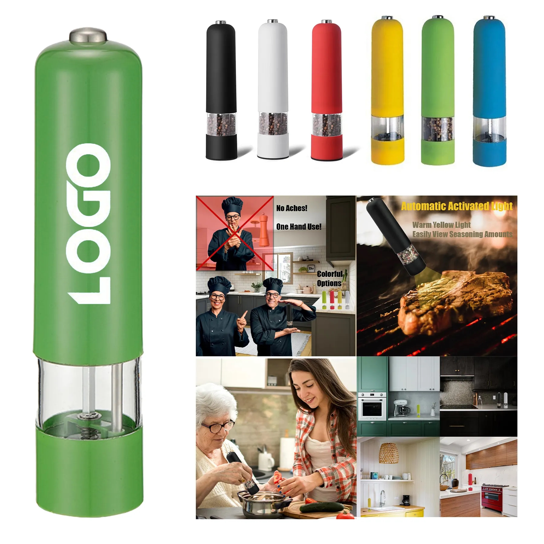 Electric Salt Pepper mill 2