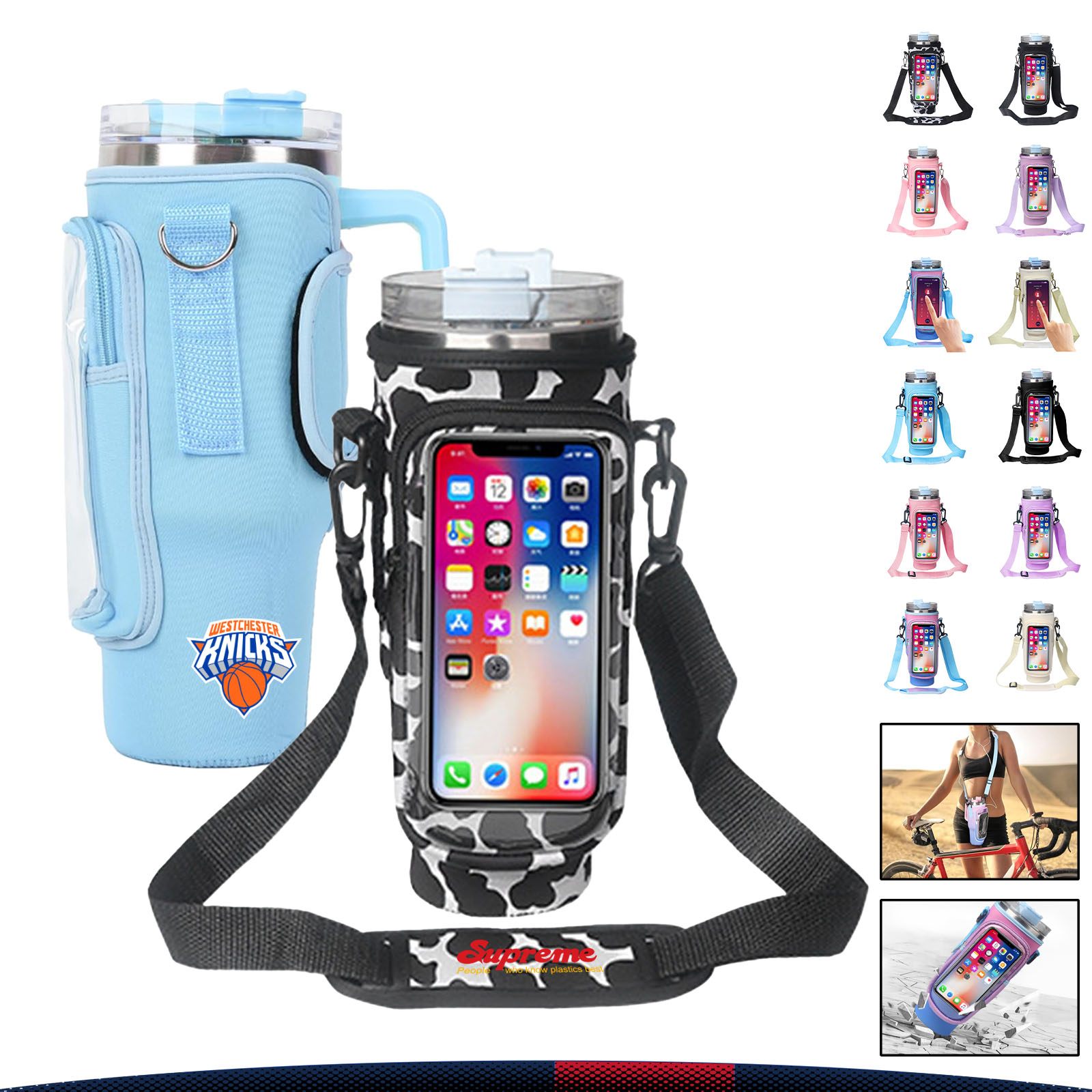 Louise Water Bottle Carrier Bag 13