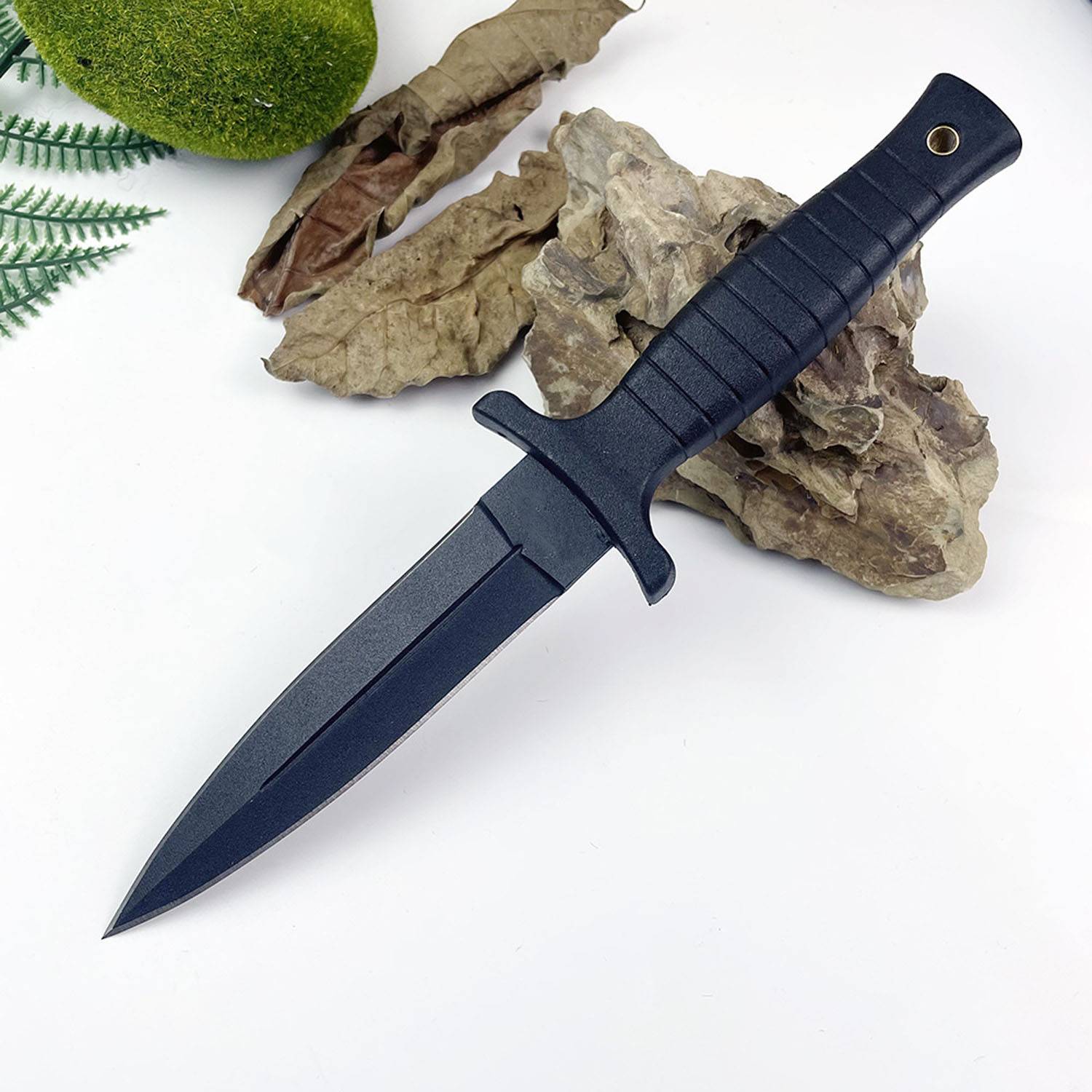 Portable Stainless Steel Outdoor Survival Climbing Knife 4