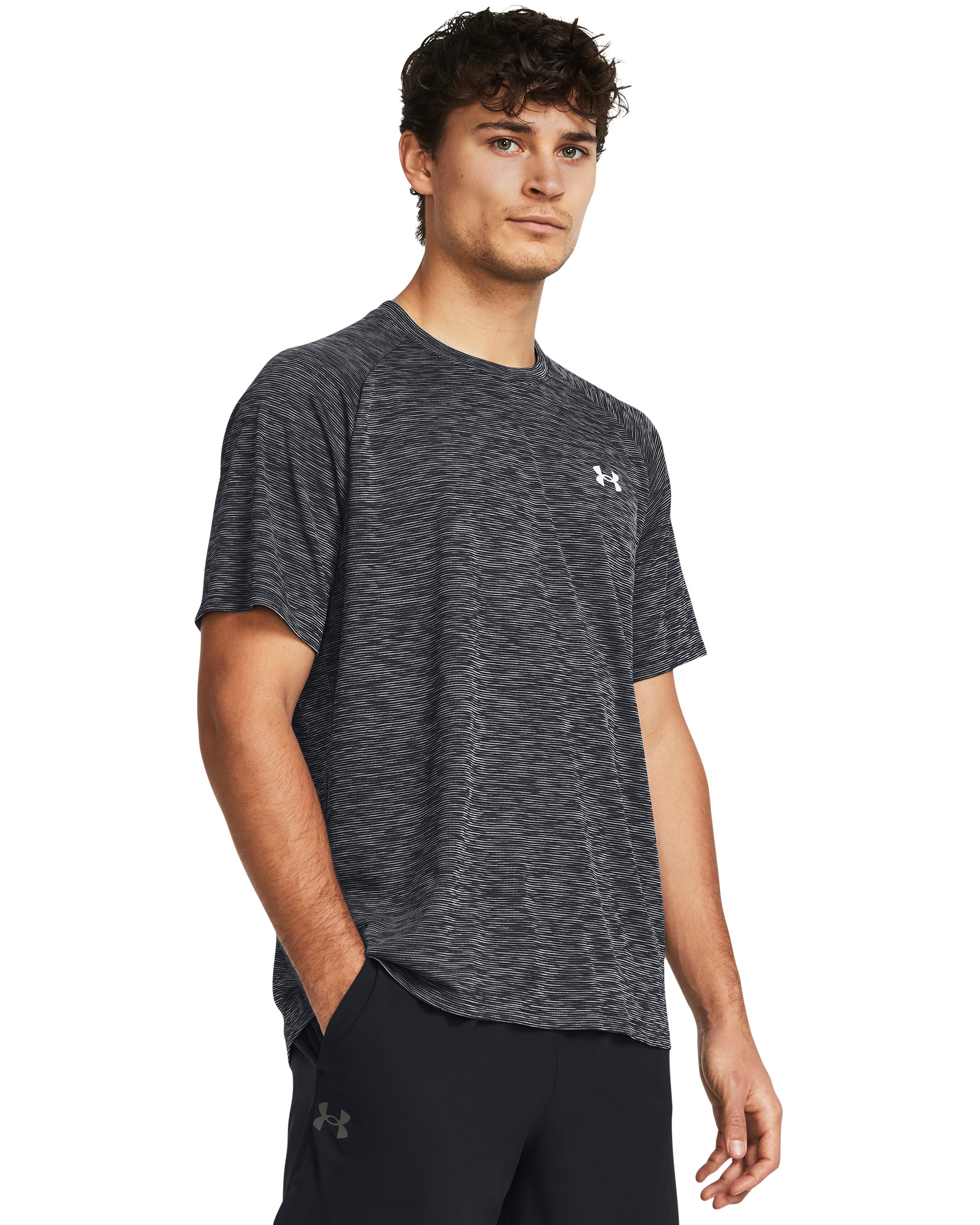UA Tech Textured Men's Short Sleeve 6