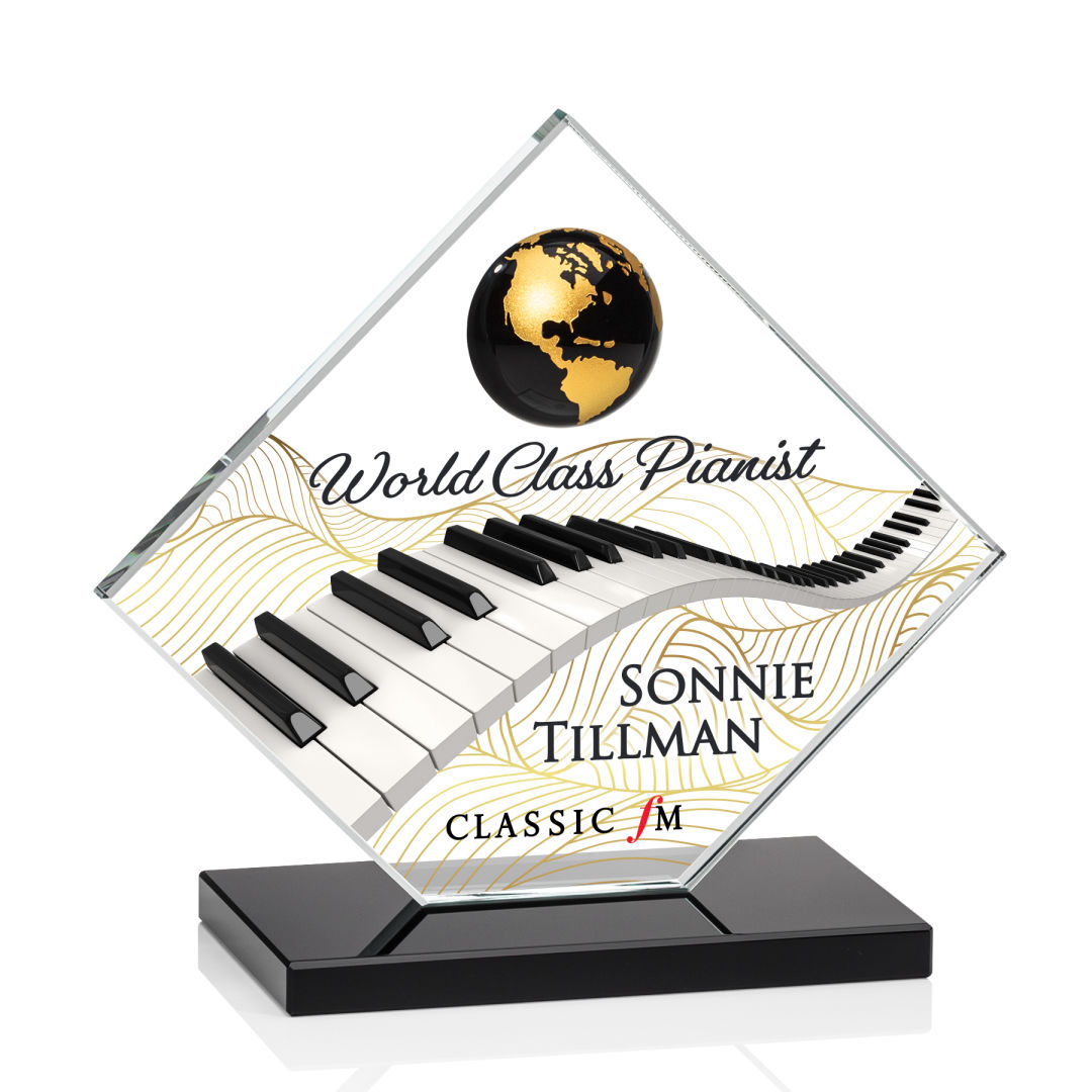 Ferrand VividPrint™ Award - Black/Gold 2