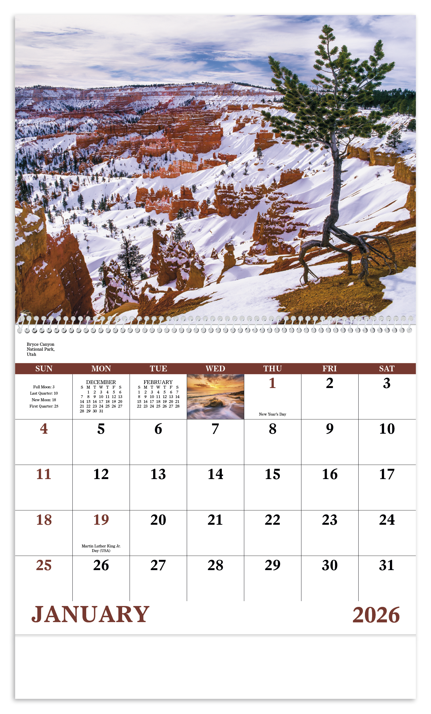 Good Value™ Landscapes of America - Spiral Calendar 37