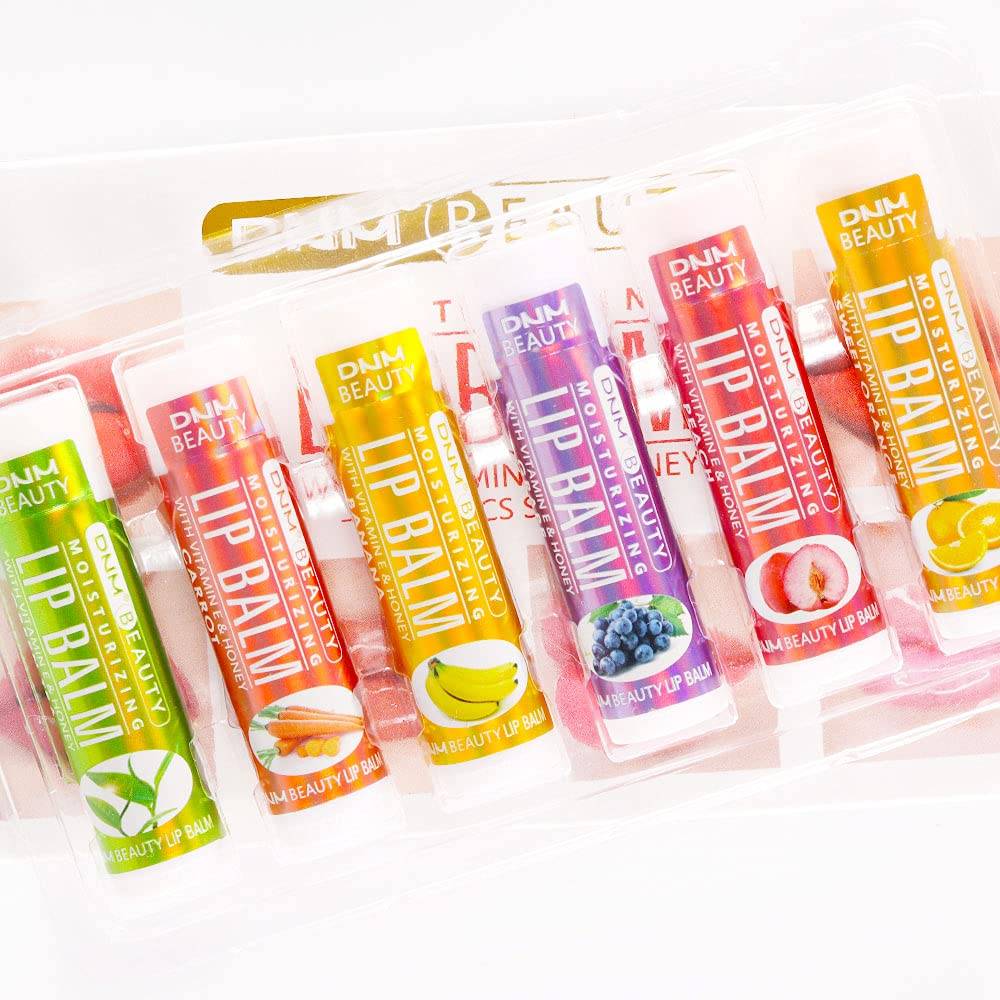Multi-flavor lip balm set 5