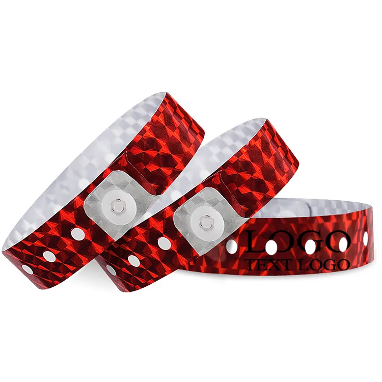 Disposable Laser Holographic Identification Bracelet 7