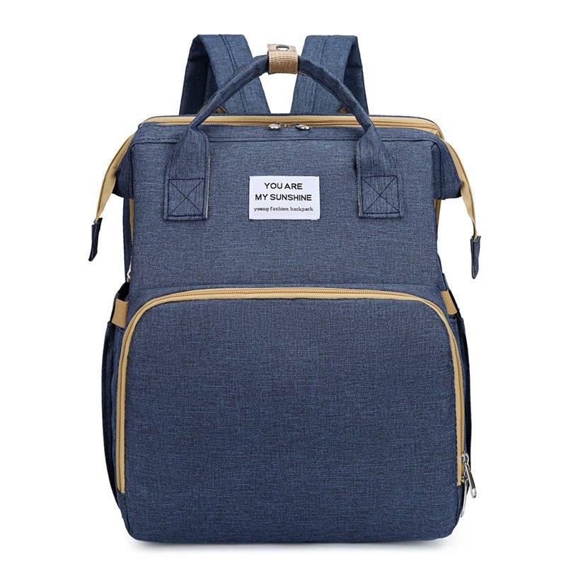 Portable Folding Crib Mommy Bag Backpack 5