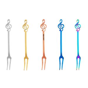 5.51 Inch Music Note 2 Teeth Fork 2