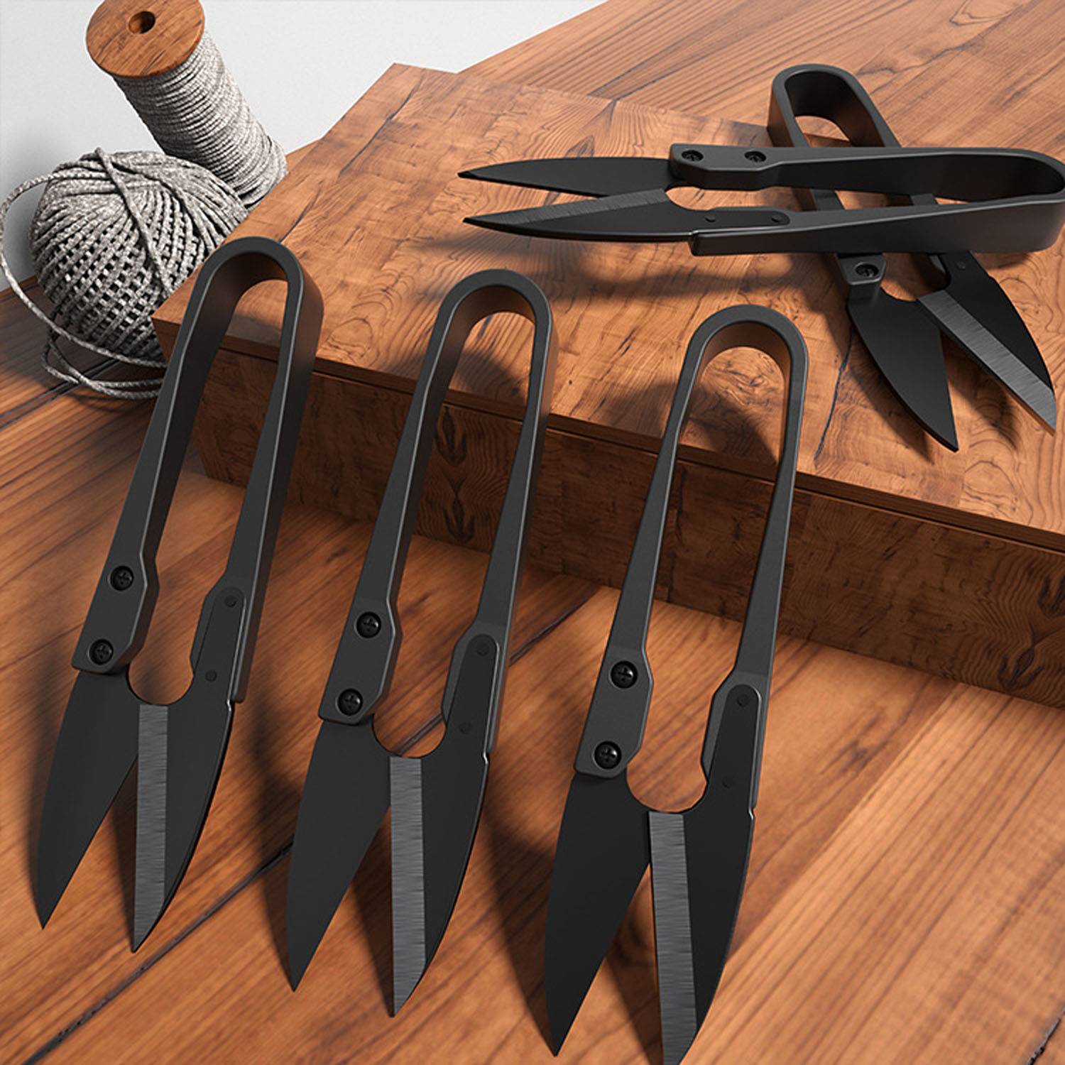 Carbon Steel Sewing Scissors Clipper Stitching Snip 8