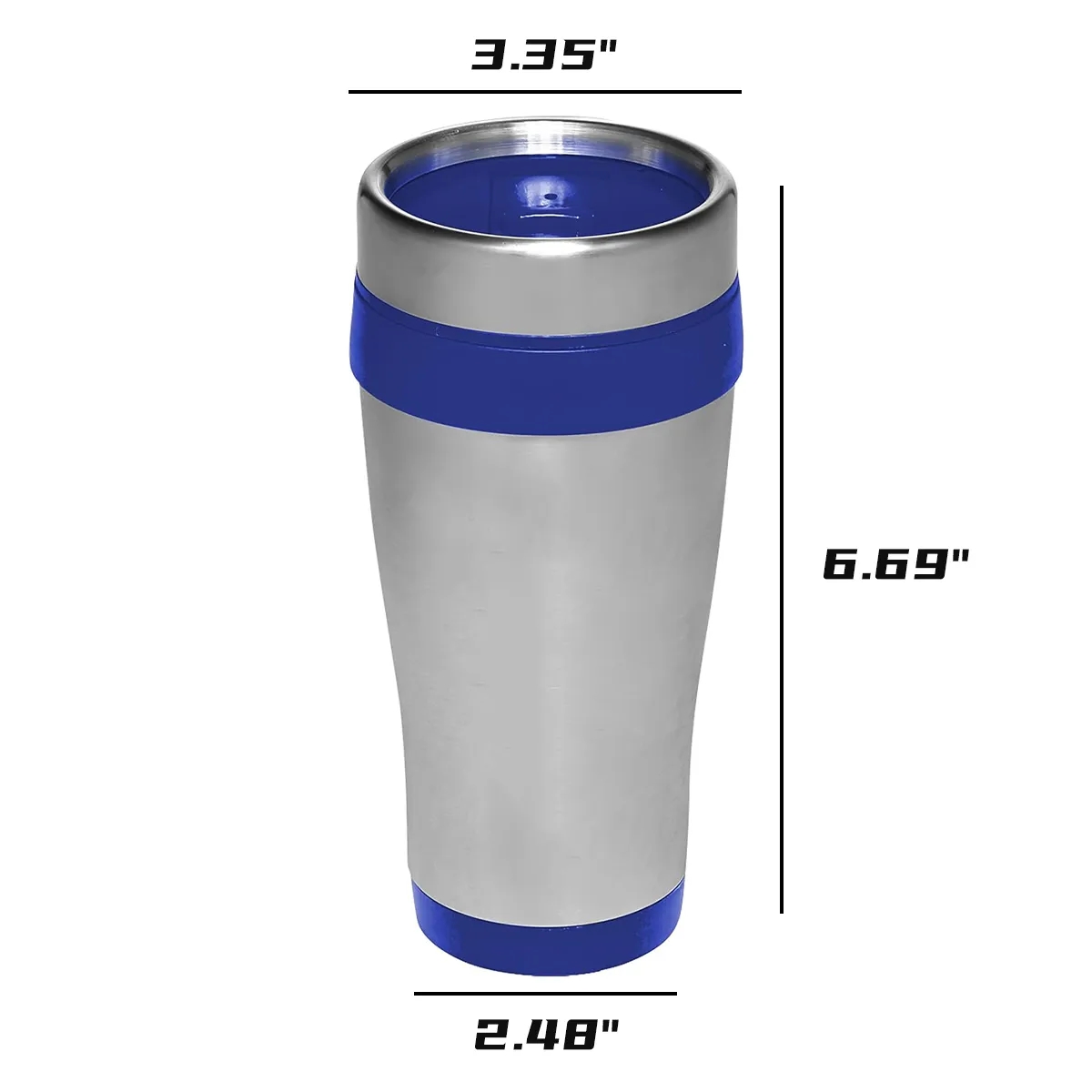 Custom Insulated Stainless Steel Travel Mugs 14 oz. with Lid 2