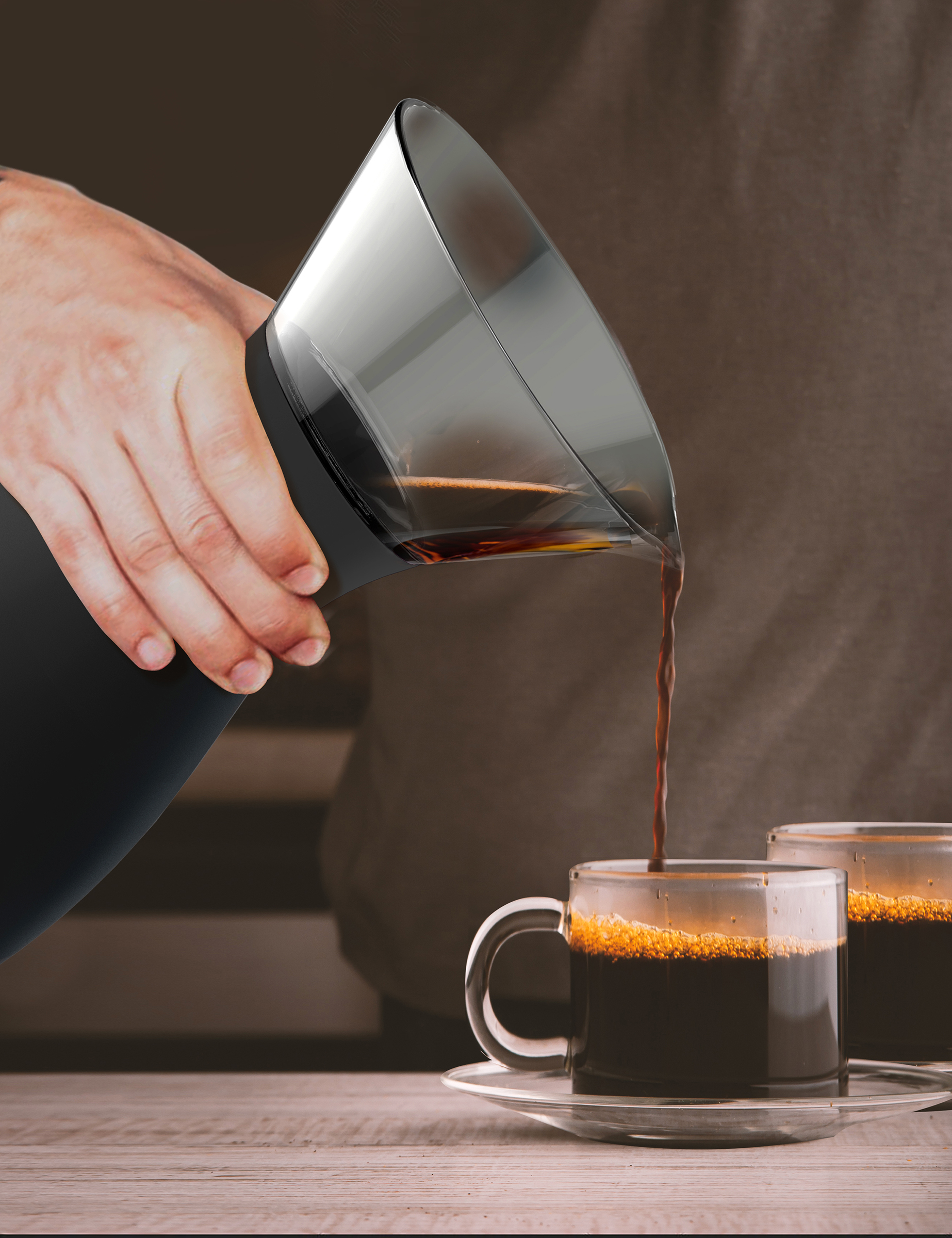 Asobu 40 Oz. Pourover Insulated Coffee Maker 40