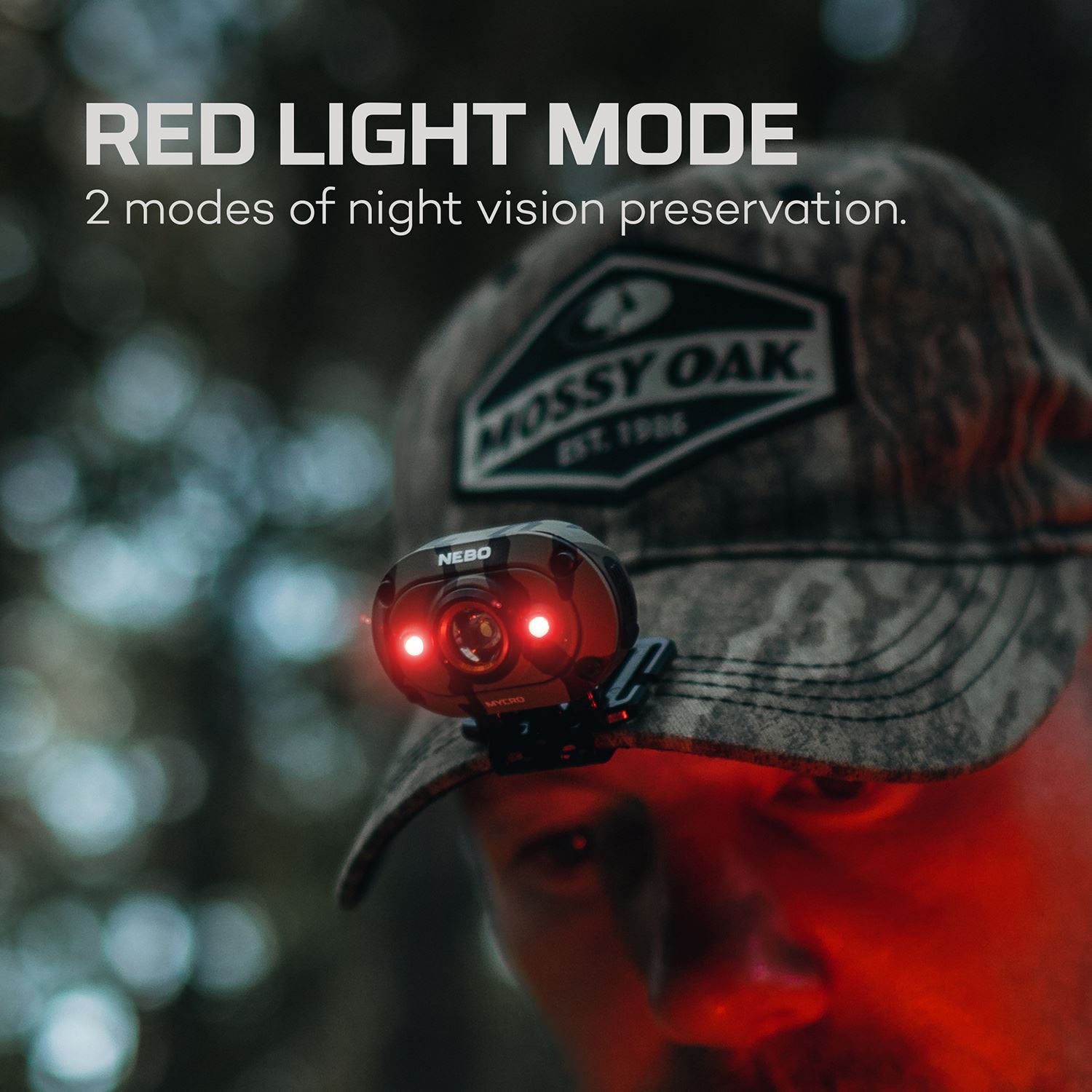 MYCRO RECHARGEABLE HEADLAMP - Mossy Oak 7