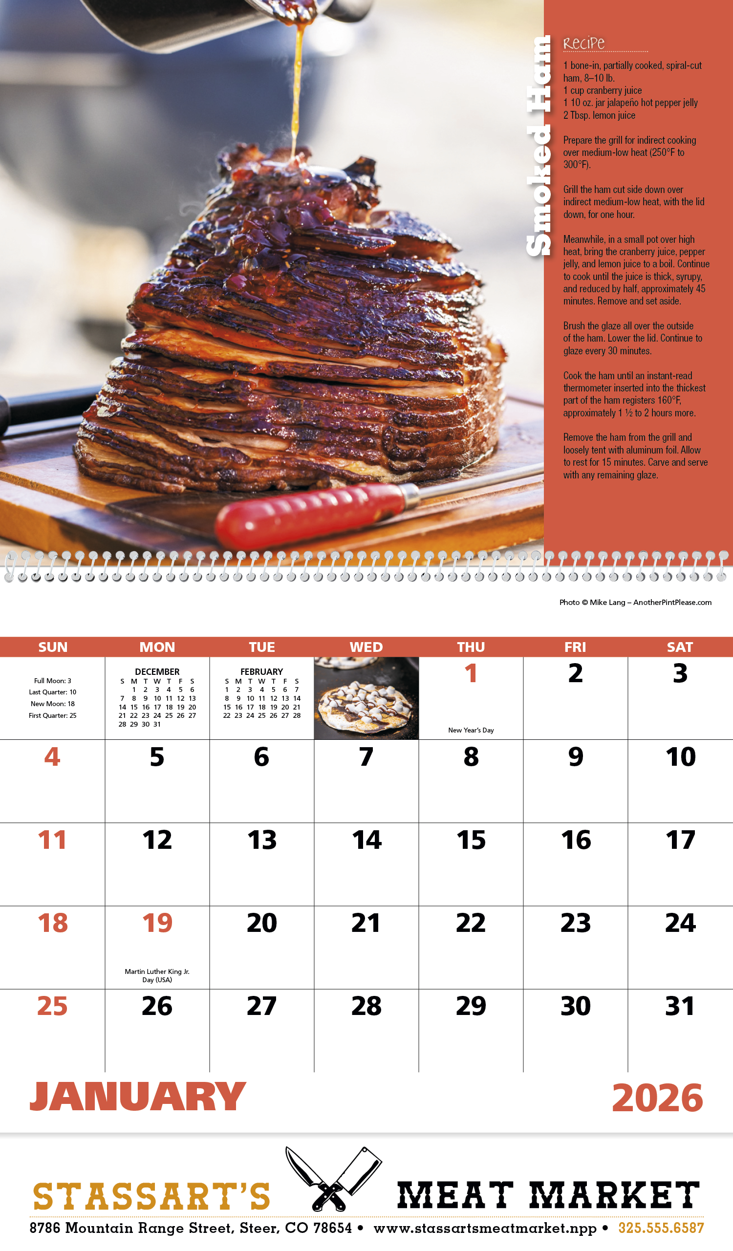 Good Value™ Grilling - Spiral Calendar 13