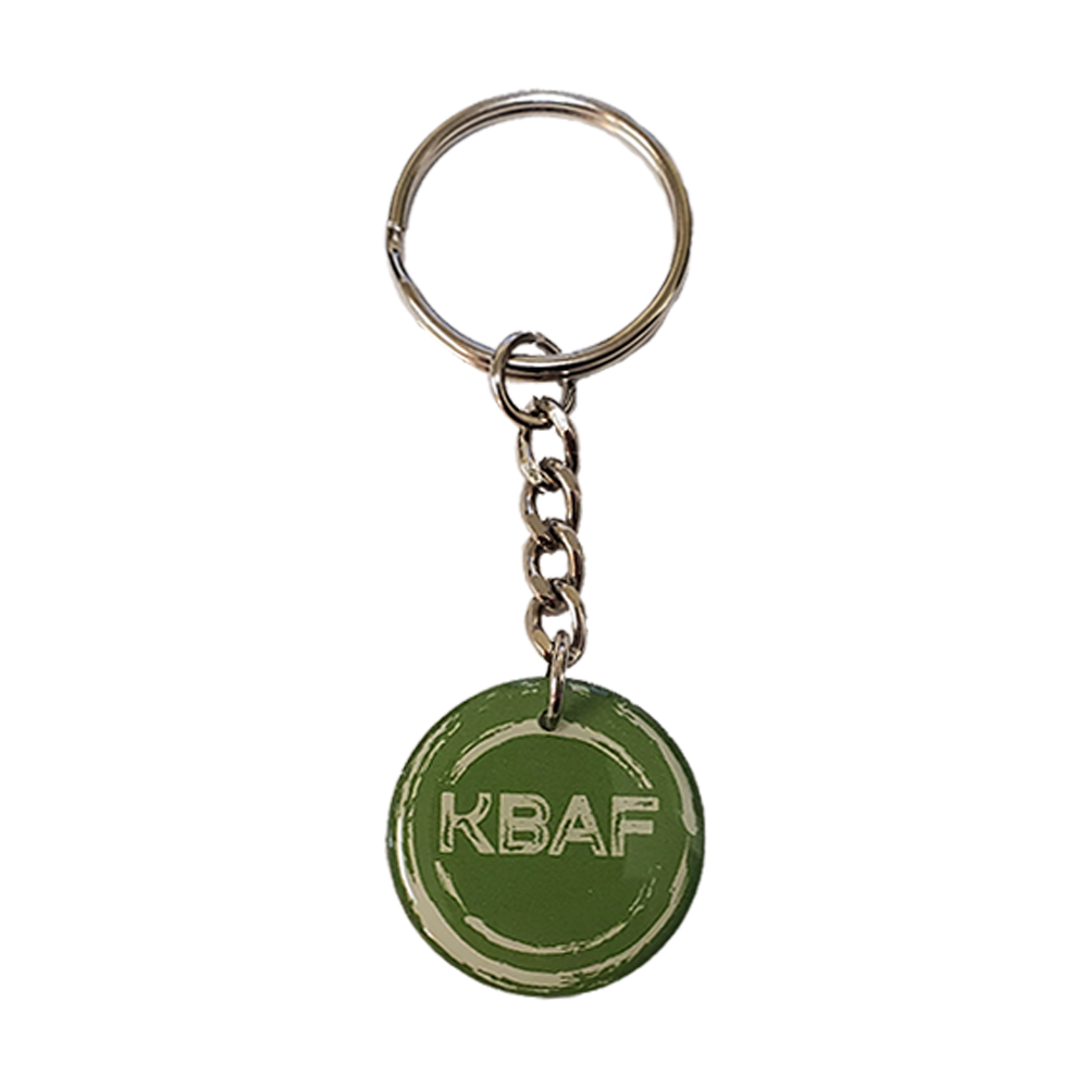 Key Chain / Tag, custom double sided imprint up to 1 Sq. In.