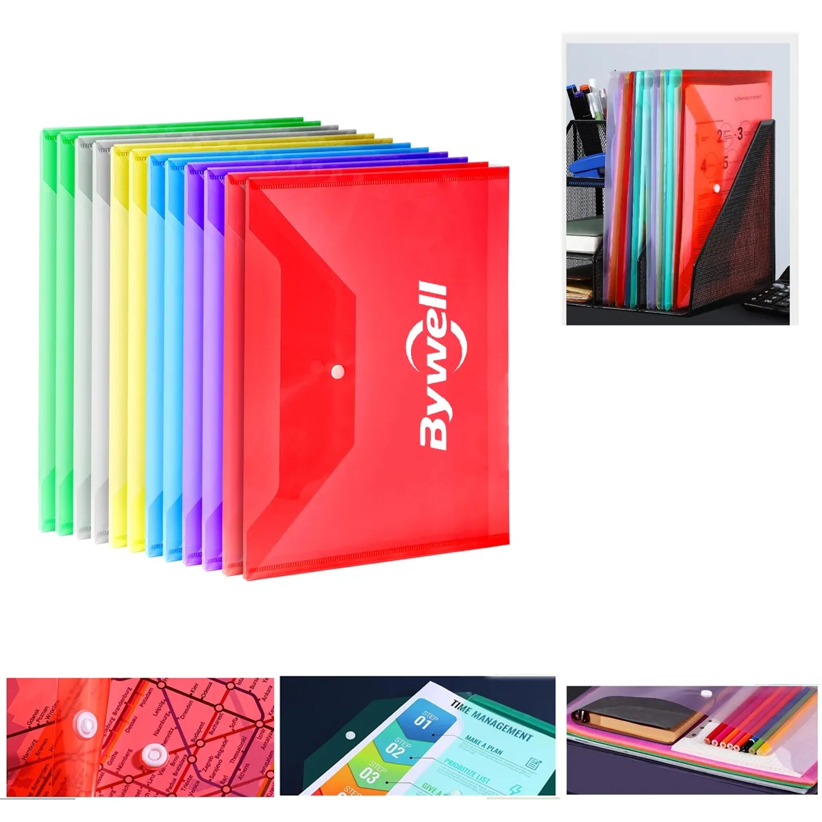 Transparent PP File Bag 1