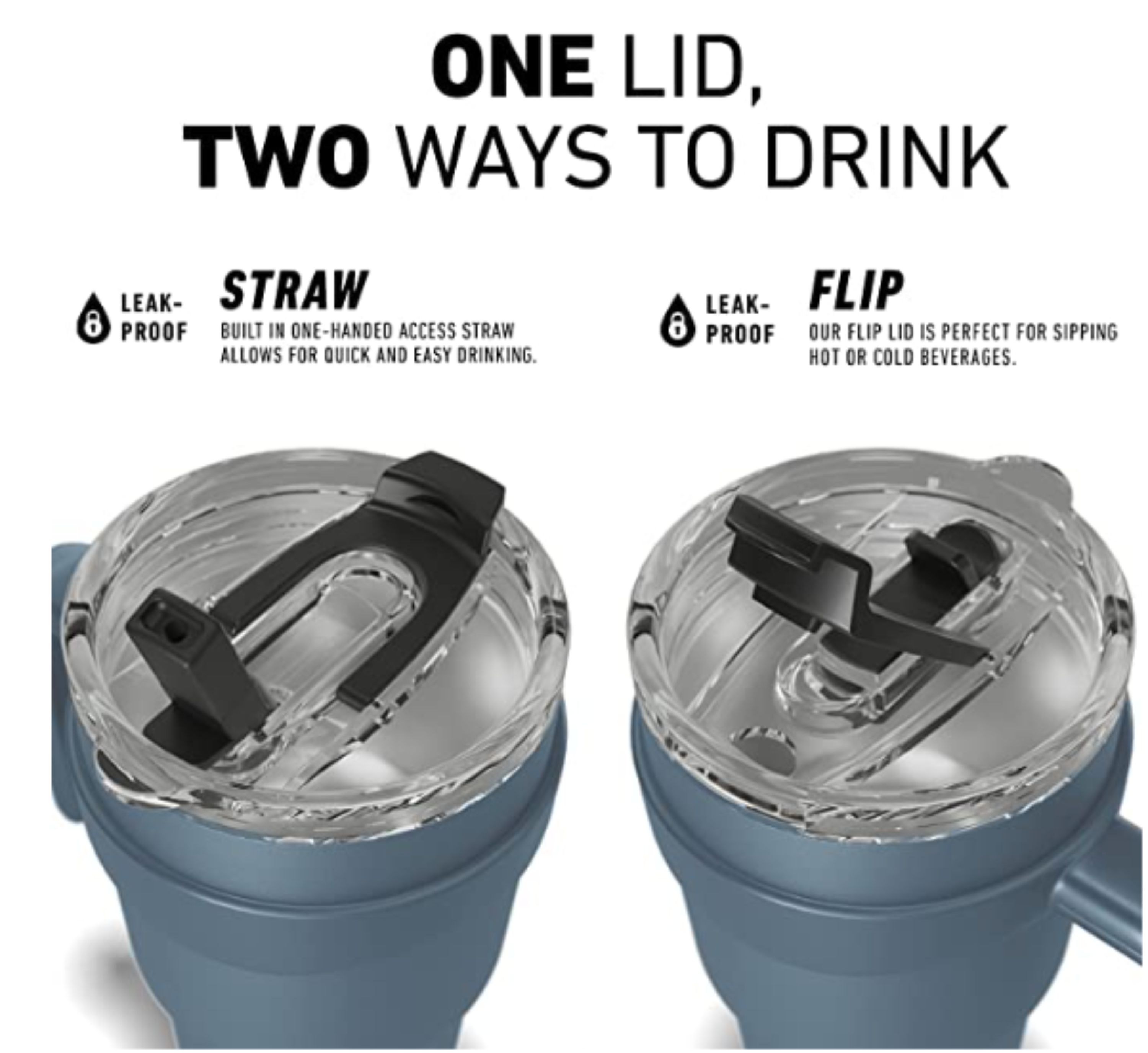 40 oz Hydrapeak Roadster Tumbler LIFETIME WARRANTY! 19