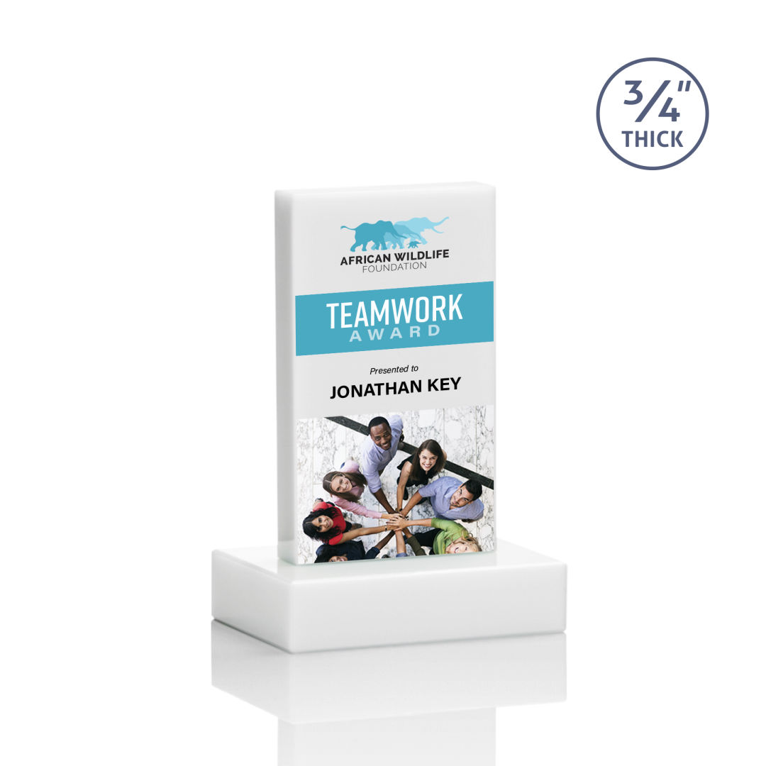 Hathaway VividPrint™ Award - White