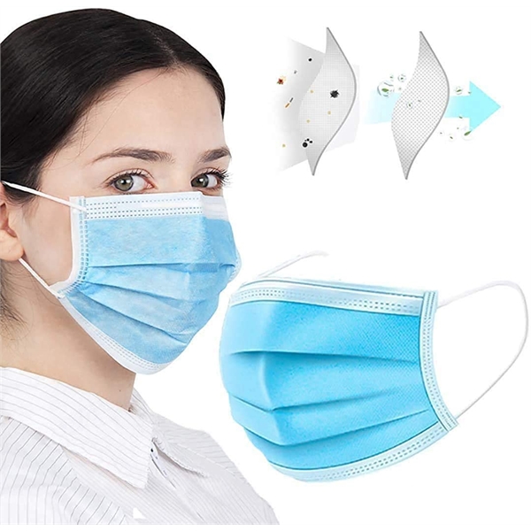 Special ! Disposable Masks In Black, Red, Pink, Gray, Blue - BLANK 6