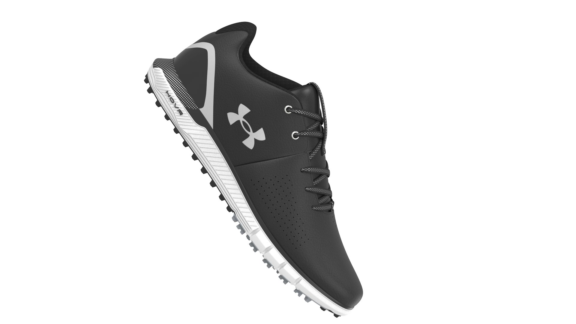 UA HOVR Fade 2 Spikeless Wide (2E) Men's Golf Shoes 3