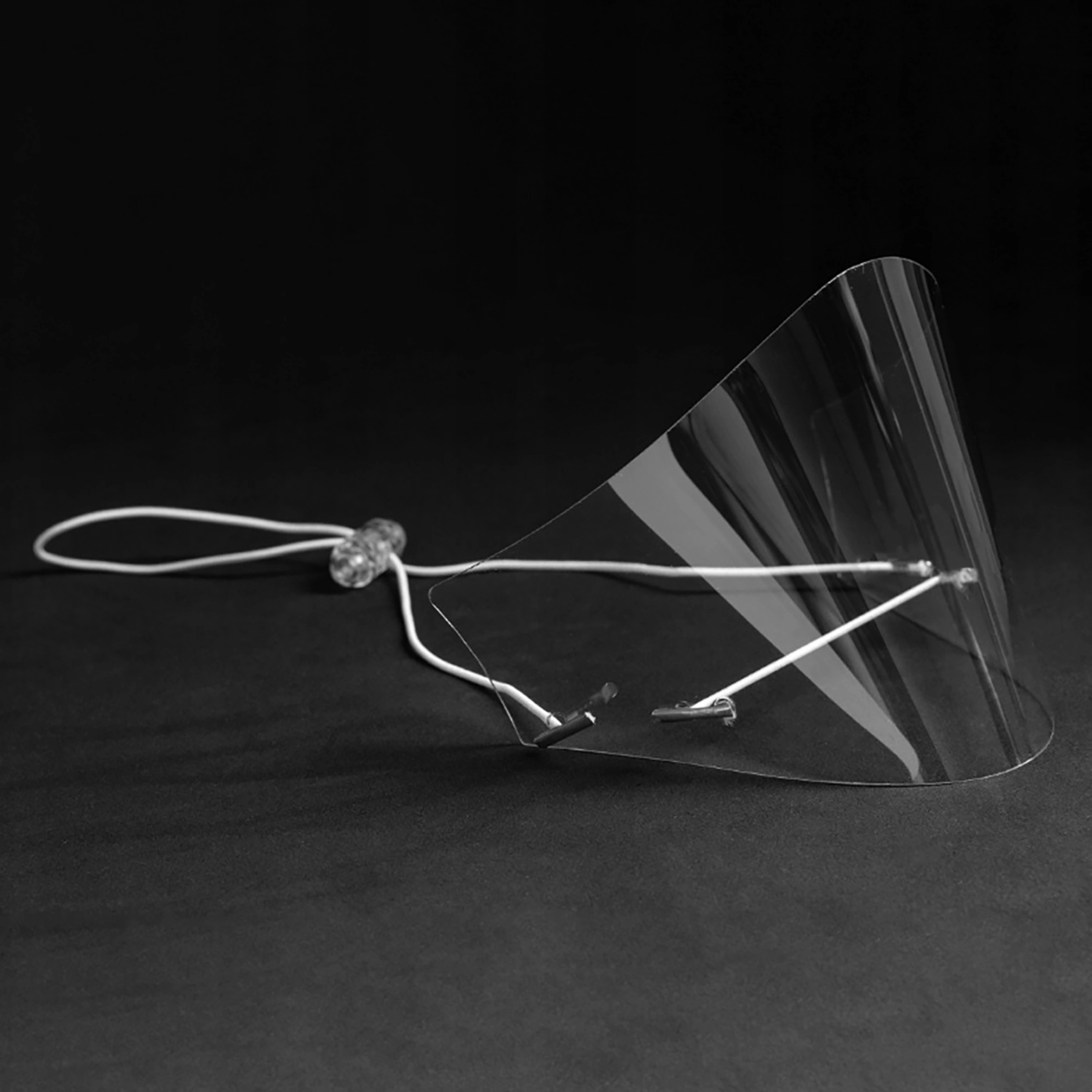 Transparent Open Face Mouth Shields for Food Services 11