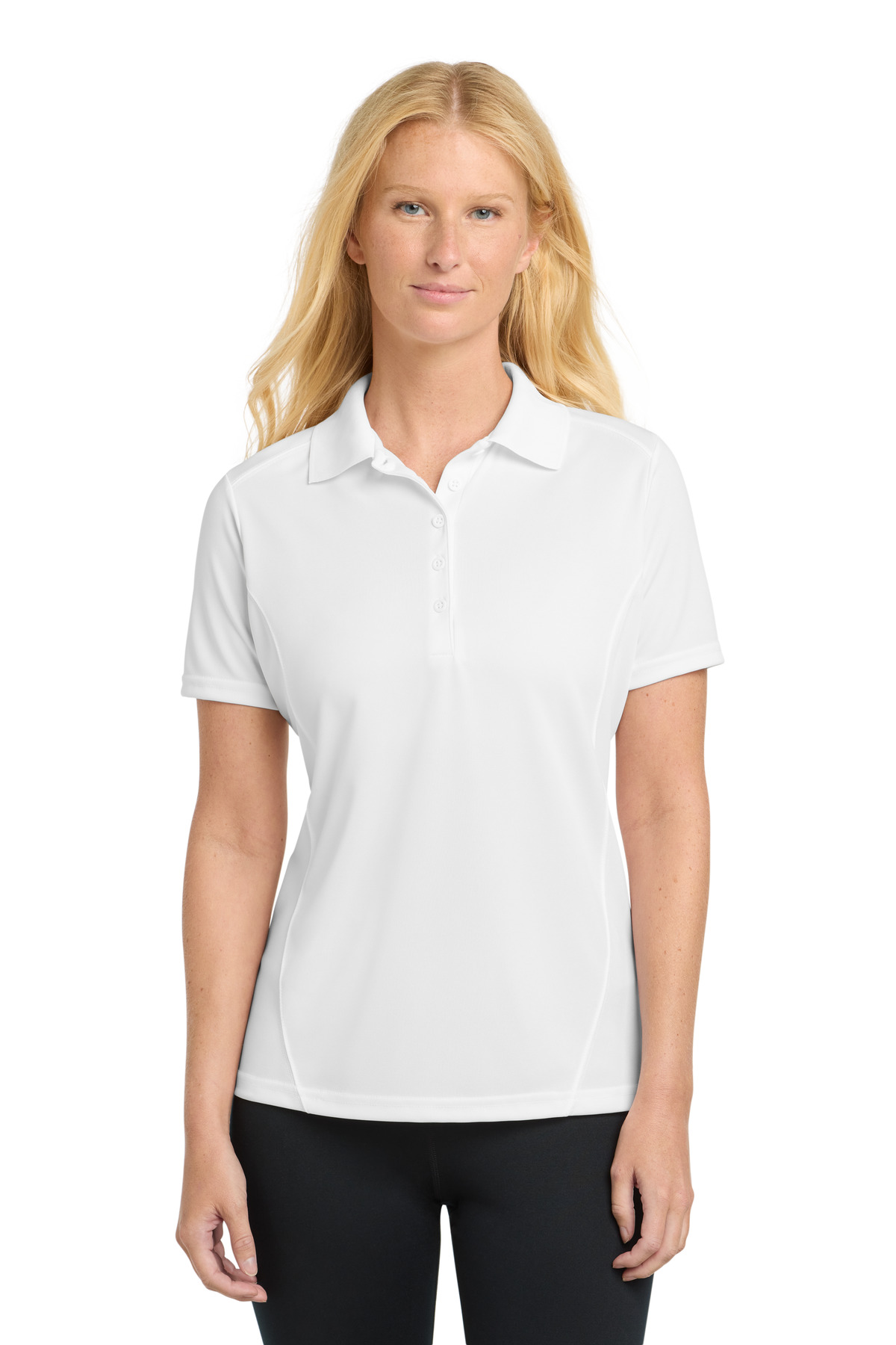 Sport-Tek Women's Dry Zone Raglan Accent Polo. L475 25