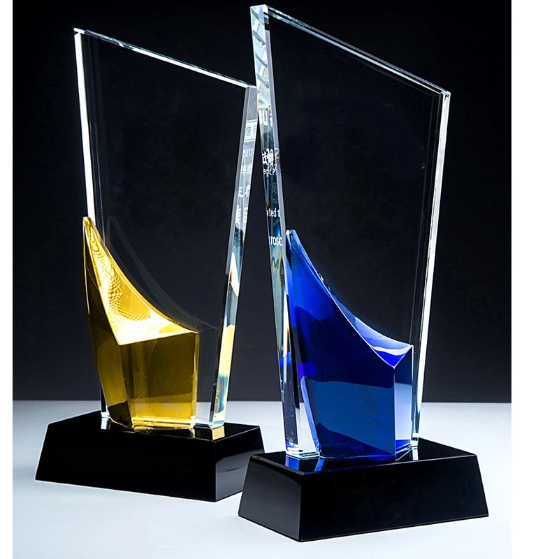 Engraved Crystal Trophy awards 3