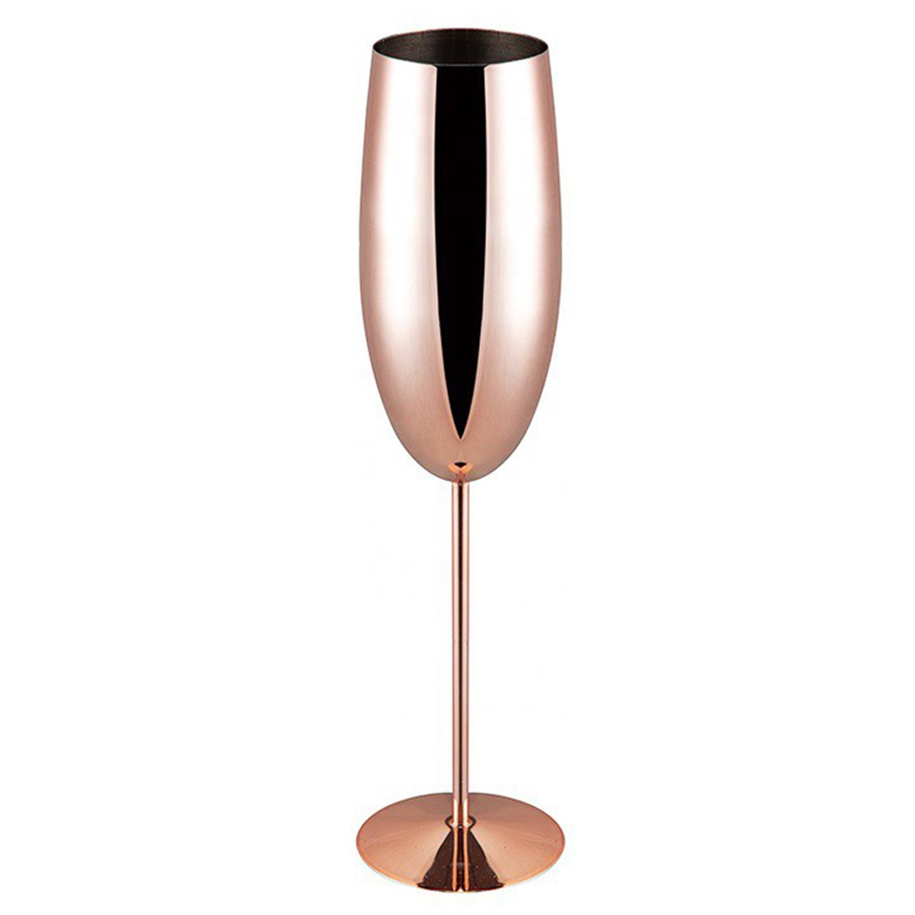 10 Oz Stainless Steel Champagne Glasses 3