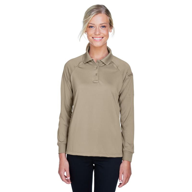 Harriton Ladies' Advantage Snag Protection Plus Long-Sleeve Tactical Polo 30