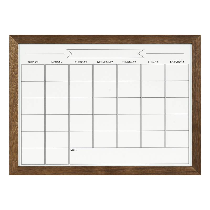 Custom Monthly Planning Magnetic Whiteboard 6