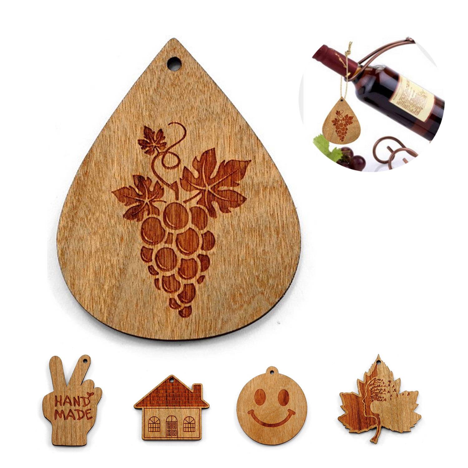 Wooden Hanging Ornament 6