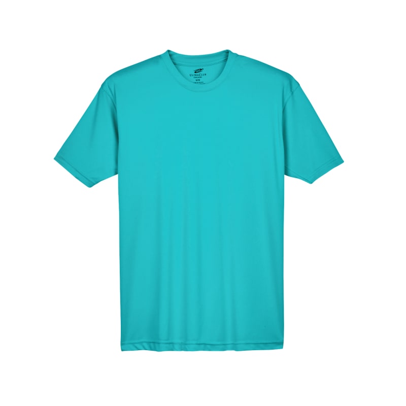 UltraClub Mens Cool & Dry Sport Performance InterlockT-Shirt 2