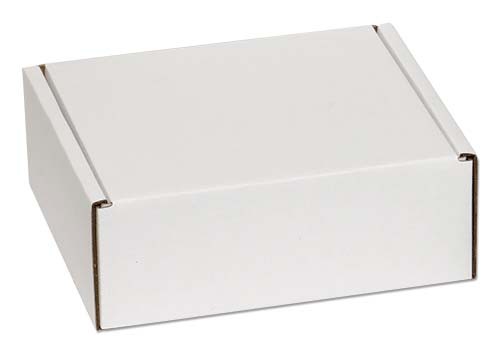 9" x 8 1/2" x 3 1/2" - B-Flute Outside Tuck Box 1