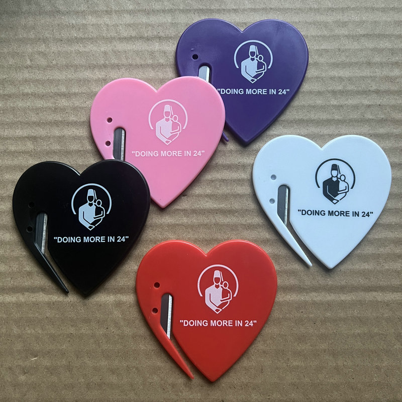Portable Heart Shape Letter Opener 3
