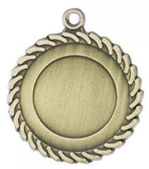 1" Insert Holder Medal - One Side 1