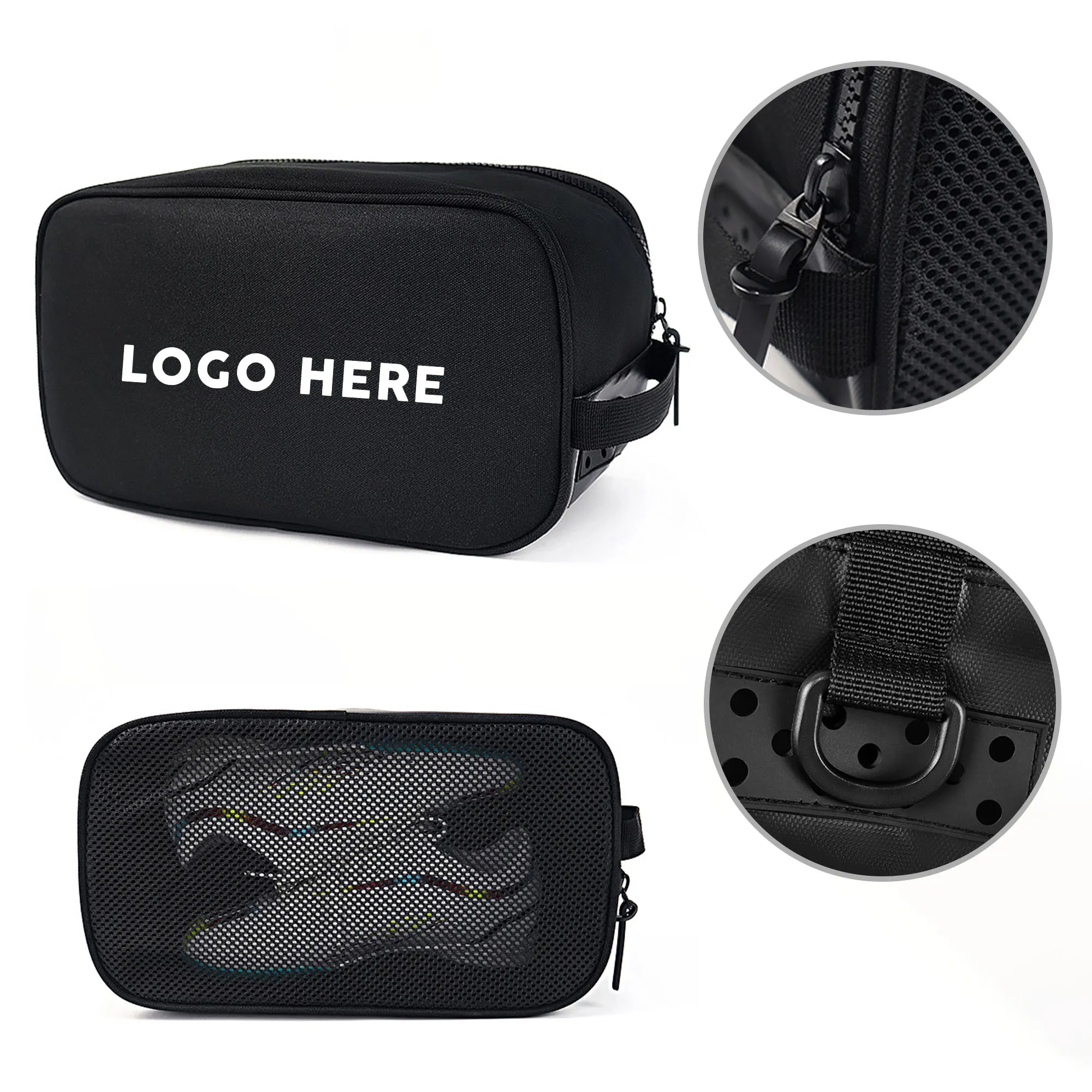 Portable sports shoe bag 2