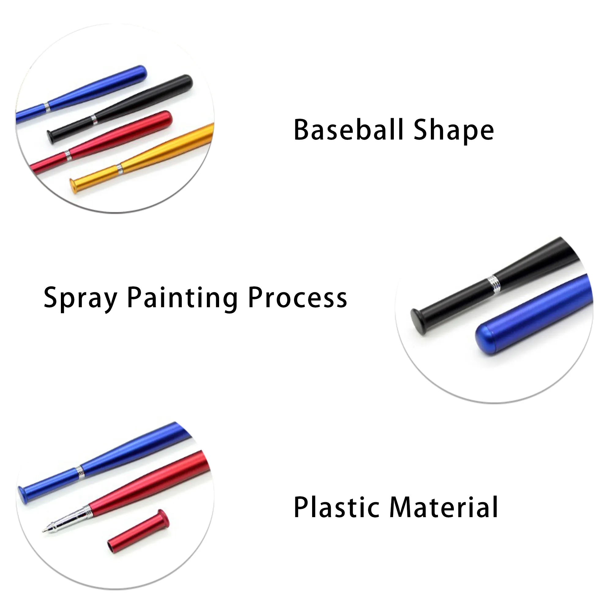 Plastic Baseball Gift Promotional Ballpoint Pen 2