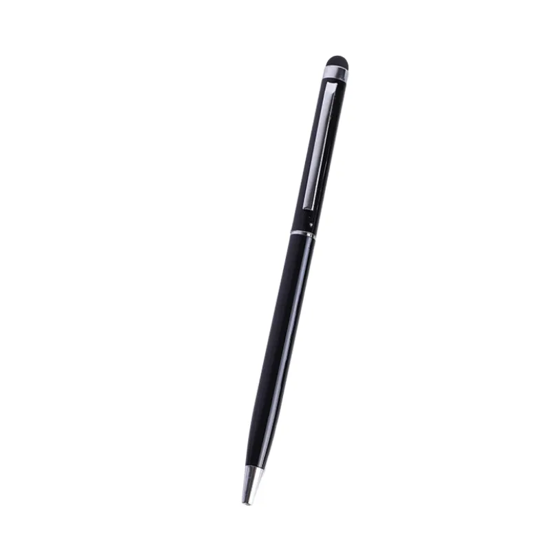 Click Metal Pen 5.3x0.3 Inch Durable Ballpoint with Stylus 22